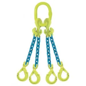 Строп цепной четырехветвевой 4СЦ 8,4 т, 1,5 м, 10 класс, GrabiQ TG4-GBK — фото превью