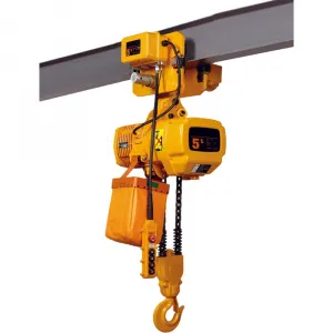 Таль электрическая цепная передвижная TOR HHBD-T г/п 2 т, L=6 м — фото превью