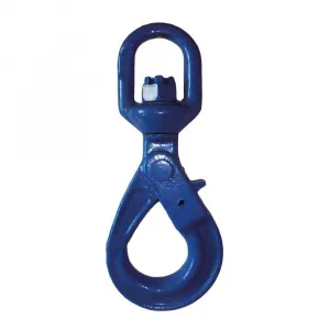 Крюк самозакрывающийся с вертлюгом на шарикоподшипнике Haklift VAKAL1022KL г/п 19 т, 10 класс — фото превью