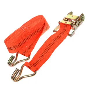 Стяжной ремень с крюками 7,5 м, 5000 кг, лента 100 мм — фото превью