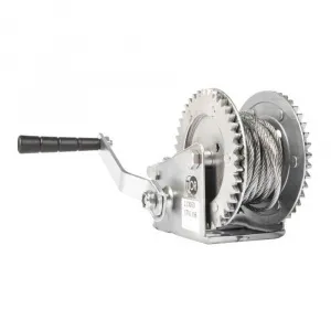 Лебедка ручная барабанная TOR ЛФ-2500 (FD) г/п 1 т, L=10 м — фото превью