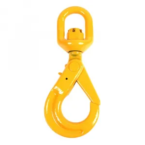 Крюк самозакрывающийся с вертлюгом Haklift VAKL16 г/п 8 т, 8 класс — фото превью