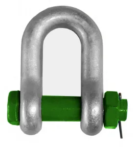 Скоба прямая с болтом и гайкой G-4153 Green Pin SAK135SL г/п 13,5 т — фото превью