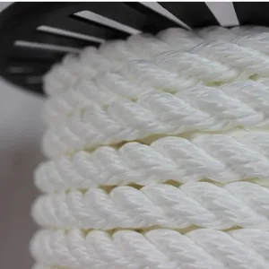 Канат полиамидный 3-х прядный тросовой свивки 48 мм (ПАТ), 220 м — фото превью