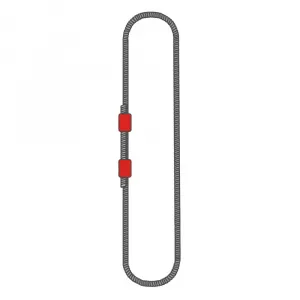 Строп канатный кольцевой УСК2 8 т, 7 м оцинкованный — фото превью