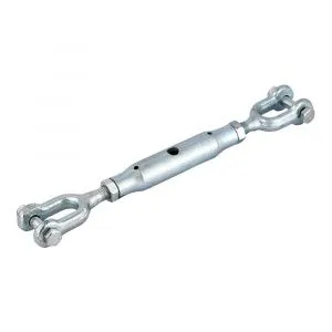 Талреп закрытый М6 вилка-вилка DIN 1478 оцинкованный — фото превью