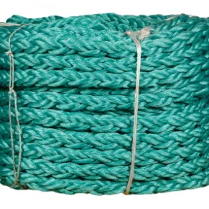 Канат полистиловый плетеный 8-ми прядный 14 мм (ПСПл8), 220 м — фото превью