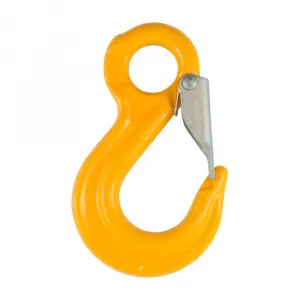 Крюк чалочный с защелкой и проушиной SK г/п 31,5 т, 8 класс — фото превью