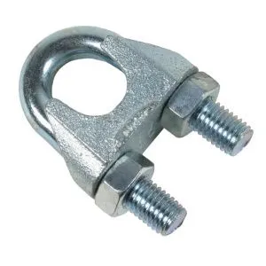 Зажим для троса DIN 741 20-22 мм, оцинкованный — фото превью