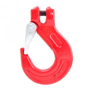 Крюк чалочный с защелкой и вилкой SK HL г/п 5,3 т, 8 класс — фото превью