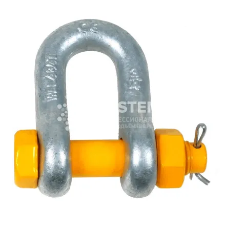 Скоба прямая с болтом и гайкой G-2150 Haklift SAK85SLBP г/п 8,5 т - основное фото