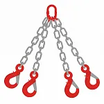 Строп цепной четырехветвевой 4СЦ 45 т, 6 м, 8 класс — фото превью