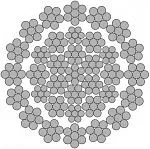 Стальной канат PYTHON Classic 35 (35x7) 33 мм, sS Galv, 1960 N/mm2 — фото превью