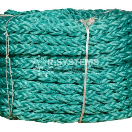 Канат полистиловый плетеный 8-ми прядный 26 мм (ПСПл8), 220 м - основное фото