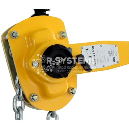 Таль ручная рычажная Yale UNOplus-A 6000 г/п 6 т, L=1,5 м - дополнительное фото 1