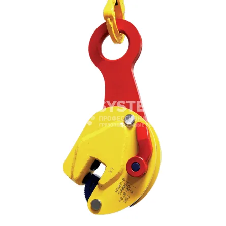 Захват вертикальный балочный Terrier 1 FBK г/п 1 т, балка 0-15 мм - основное фото