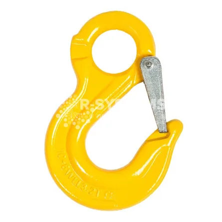 Крюк чалочный с защелкой и проушиной Haklift SALK32 г/п 31,5 т, 8 класс Крюк чалочный с защелкой и проушиной Haklift SALK32 г/п 31,5 т, 8 класс - основное фото