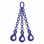 Строп цепной трехветвевой 3СЦ 10,6 т, 1 м, 12 класс — фото превью