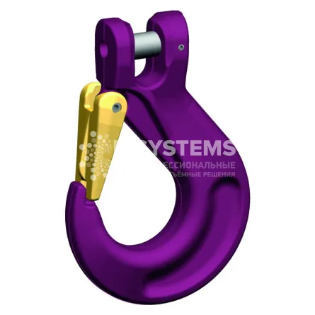Крюк чалочный с защелкой и вилкой KWB SALKH1208 г/п 3 т, 12 класс - основное фото
