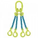Строп цепной четырехветвевой 4СЦ 14 т, 1,5 м, 10 класс, GrabiQ TG4-GBK — фото превью