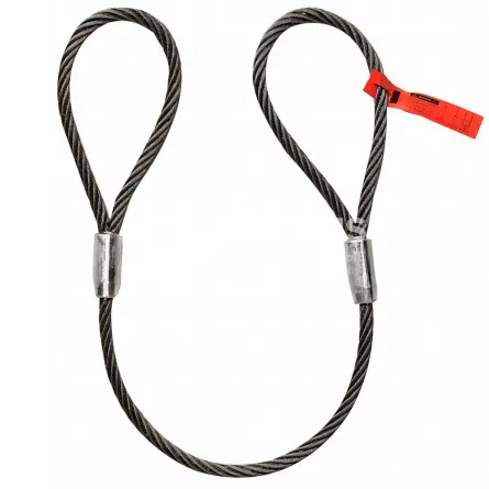 Строп канатный петлевой УСК1 2,5 т, 2,5 м оцинкованный - дополнительное фото 4