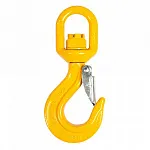 Крюк с защелкой и вертлюгом Haklift SALKL16 г/п 8 т, 8 класс — фото превью