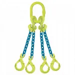 Строп цепной четырехветвевой 4СЦ 3,1 т, 1,5 м, 10 класс, GrabiQ TG4-GBK — фото превью