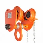 Тележка для тали TOR тип Б (GCL) с цепным приводом г/п 5 т, L=6 м — фото превью