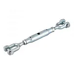 Талреп закрытый М42 вилка-вилка DIN 1478 оцинкованный — фото превью