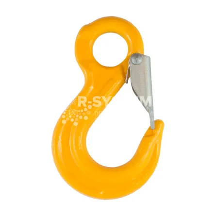 Крюк чалочный с защелкой и проушиной SK г/п 21,2 т, 8 класс Крюк чалочный с защелкой и проушиной SK г/п 21,2 т, 8 класс - основное фото