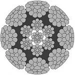 Стальной канат PYTHON Super 8S (8xK25) 32 мм, zS Galv, 1960 N/mm2 — фото превью