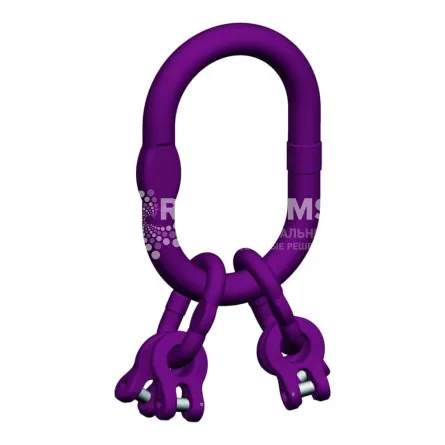 Концевое звено с 4 крюками-укоротителями KWB NRLI124H07 г/п 5 т, 12 класс - дополнительное фото 1