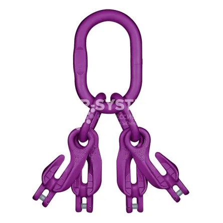 Концевое звено с 4 крюками-укоротителями KWB NRLI124H13 г/п 17 т, 12 класс - основное фото