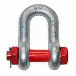 Скоба прямая с болтом и гайкой G-2150 г/п 120 т — фото превью