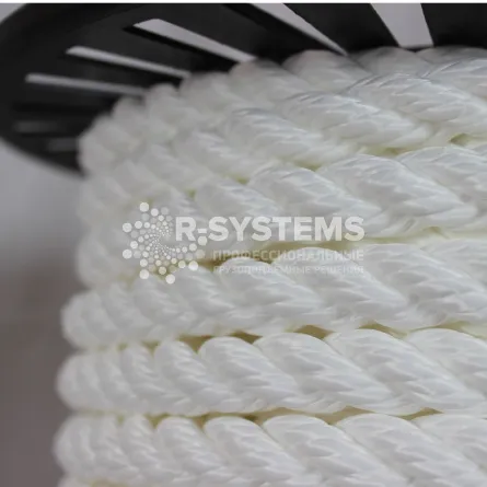 Канат полиамидный 3-х прядный тросовой свивки 11 мм (ПАТ), 220 м - основное фото