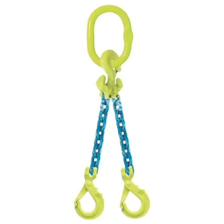 Строп цепной двухветвевой 2СЦ 2,1 т, 2,5 м, 10 класс, GrabiQ TG2-GBK Строп цепной двухветвевой 2СЦ 2,1 т, 2,5 м, 10 класс, GrabiQ TG2-GBK - основное фото