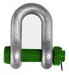 Скоба прямая с болтом и гайкой G-4153 Green Pin SAK95SL г/п 9,5 т — фото превью