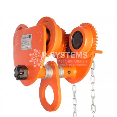 Тележка для тали TOR тип Б (GCL) с цепным приводом г/п 2 т, L=12 м - основное фото