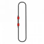 Строп канатный кольцевой УСК2 32 т, 3,5 м оцинкованный — фото превью