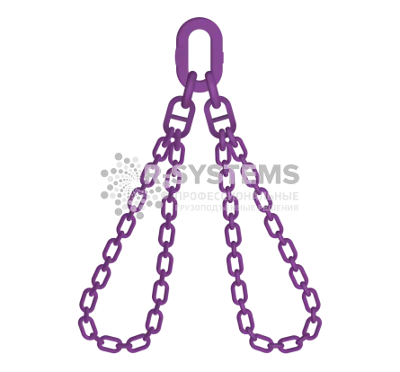 Строп цепной 2СЦвз 14 т, 9,5 м, 10 класс Строп цепной 2СЦвз 14 т, 9,5 м, 10 класс - основное фото