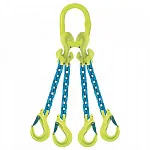 Строп цепной четырехветвевой 4СЦ 14 т, 8 м, 10 класс, GrabiQ TG4-EGKN — фото превью