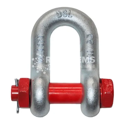 Скоба прямая с болтом и гайкой G-2150 г/п 3,25 т - основное фото