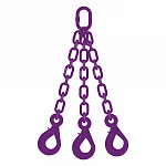 Строп цепной трехветвевой 3СЦ 21,2 т, 8,5 м, 10 класс — фото превью