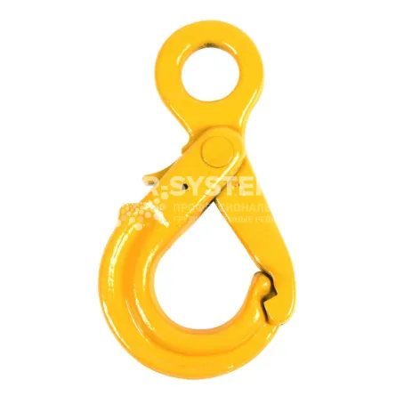 Крюк самозакрывающийся с проушиной и упором Haklift VAKKT13 г/п 5,3 т, 8 класс - основное фото