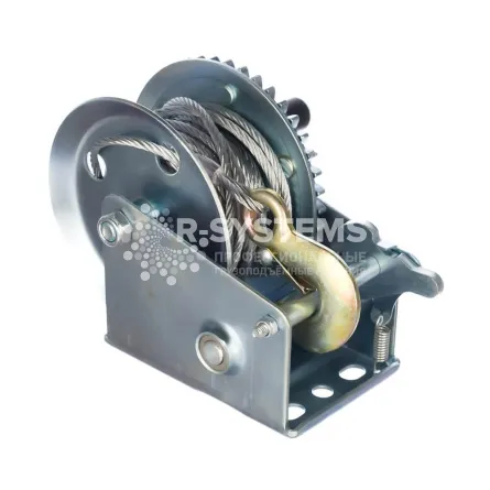 Лебедка ручная барабанная TOR ЛН-1200 (LHW) г/п 0,5 т, L=10 м - дополнительное фото 2