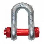 Скоба прямая с болтом и гайкой G-2150 г/п 1 т — фото превью