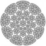 Стальной канат PYTHON Power 9S (9xK19) 14 мм, zS Galv, 1960 N/mm2 — фото превью