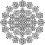 Стальной канат PYTHON Classic 35 (35x7) 40 мм, sS Galv, 1960 N/mm2 — фото превью