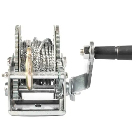 Лебедка ручная барабанная TOR ЛФ-2500 (FD) г/п 1 т, L=10 м - дополнительное фото 1