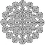 Стальной канат PYTHON Compac 35 (35xK7) 26 мм, zZ Galv, 1960 N/mm2 — фото превью